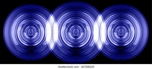 abstract digital sound wave pattern background. dark blue Light Abstract Technology background for computer graphic website internet and business. circuit. vector