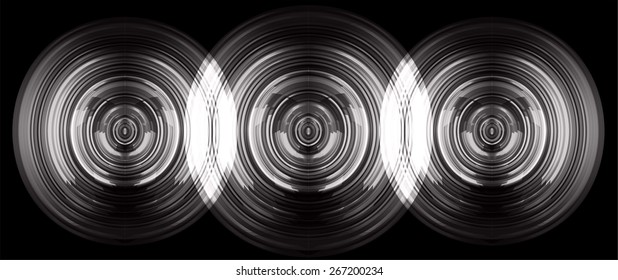 abstract digital sound wave pattern background. black Light Abstract Technology background for computer graphic website internet and business. circuit. vector