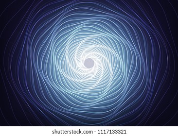 Abstract Digital Spiral Technology System UltraViolet Background,Warp and Network Concept design,Vector illustration.