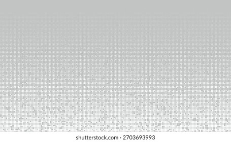 Fondo de estilo digital Abstractas con un efecto de degradado de semitono cuadrado pixelado