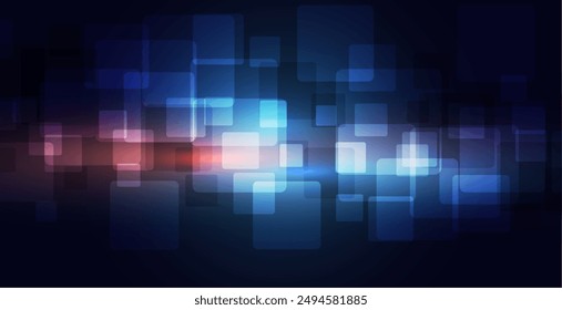 abstracto fondo digital de la tecnología para el Vector de la presentación del negocio
