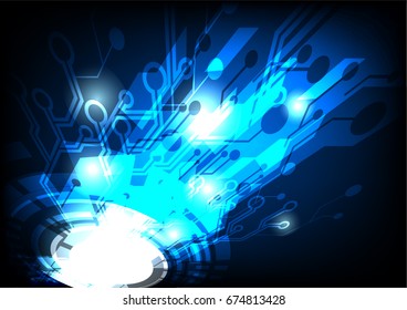 Abstract digital technology background
