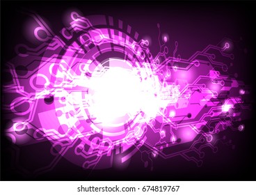 Abstract digital technology background.
