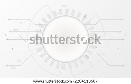 Abstract Digital Technology background Abstract 3d design background with technology dot and line circuit board texture. Modern, futuristic, science communication concept. Vector illustration.