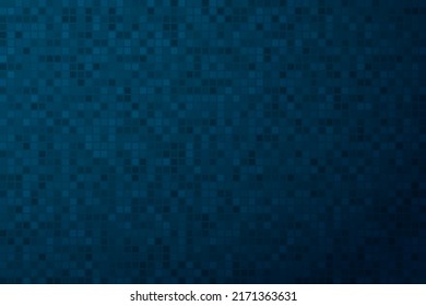 Abstract Digital technology background, Digital data square blue pattern pixel background for banner design, Geometric style, Mosaic grid, Pixel mesh - Vector illustration ep 10 