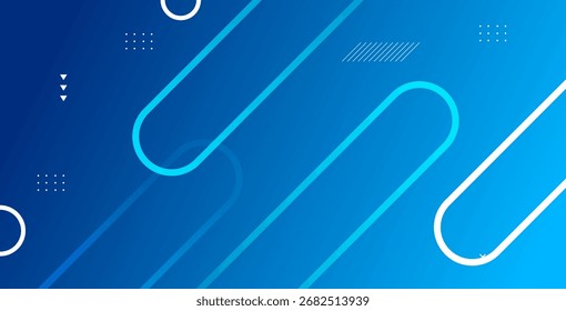 Abstractas fondo de tecnología digital con diseño de conexión de velocidad rápida, composición de Formas dinámicas azules futuristas perfecta para imágenes de innovación.