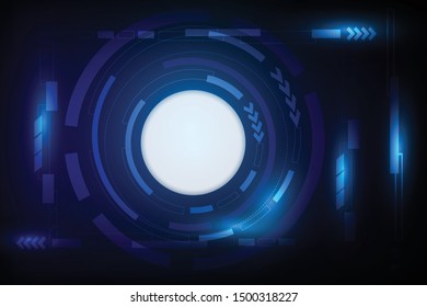 Abstract  digital technology background. Illustration vector design.
