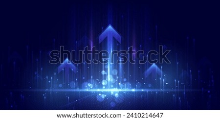 Abstract digital technology background. Modern high-tech innovation future background, Network connection, AI, communication, big data. Pattern for banner, poster, website. Vector eps10.