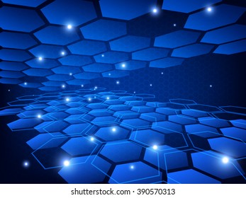 Abstract digital technology background. Vector illustration
