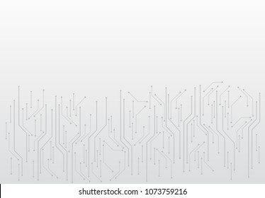 Abstract digital technology circuit board background