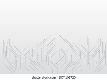 Abstract digital technology circuit board background