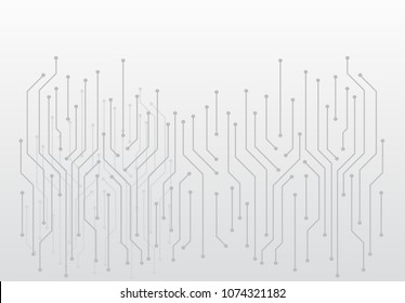 Abstract digital technology circuit board background