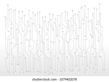 abstract digital technology circuit board background.