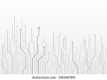 Abstract digital technology circuit board background