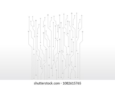 abstract digital technology circuit board background.
