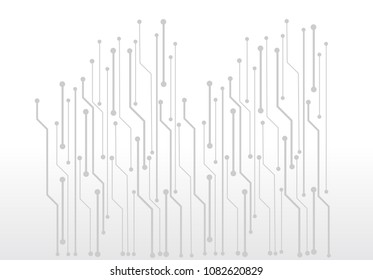 abstract digital technology circuit board background.