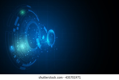 abstract digital technology computer networking innovation concept background