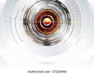 Abstract digital technology concept background.
