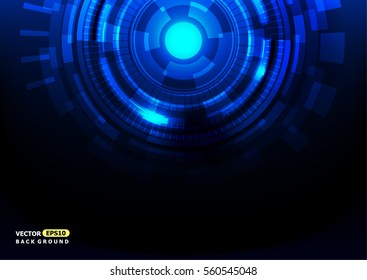 abstract digital technology concept, mechanic and engineer symbol. vector illustration. 