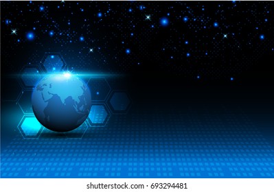 Abstract digital technology concept. vector background