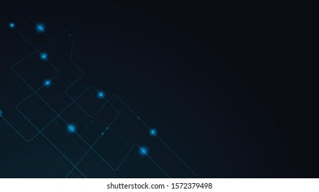 Abstract Digital Technology Cycle background.Business growth transformation Successful financial.