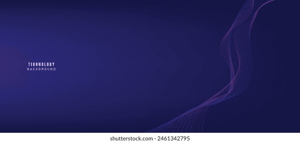 Abstract digital technology futuristic background.
