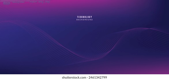 Abstract digital technology futuristic background.