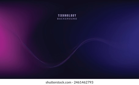Abstract digital technology futuristic background.