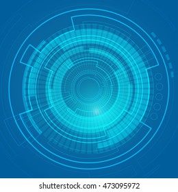 abstract digital technology, abstract futuristic background