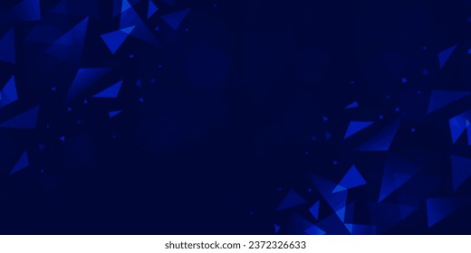 Abstract digital technology futuristic big data blue background, Cyber nano information communication, innovation future tech data, internet network connection, circuit board lines dots illustration