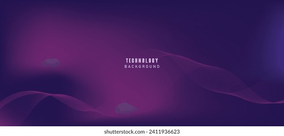Abstract digital technology futuristic blue pink background.