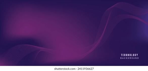 Resumen de tecnología digital de fondo rosa azul futurista.