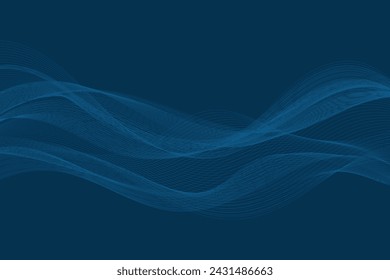 Abstrakte digitale Technologie futuristischer blauer Hintergrund