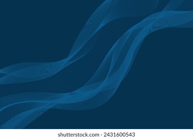 Fondo azul futurista de la tecnología digital abstracta