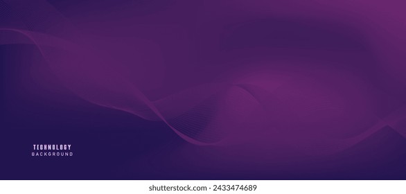 Abstract digital technology futuristic blue pink background.