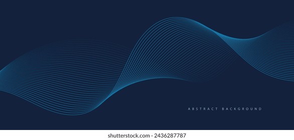 Fondo azul futurista de la tecnología digital abstracta.	
