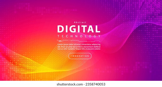 Resumen de la tecnología digital circuito futurista color púrpura de fondo, tecnología de ciberciencia, innovación de comunicación futuro, Ai big data, conexión de red de internet, vector de ilustración de alta tecnología en la nube