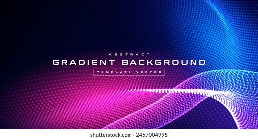 Abstract digital technology futuristic circuit blue pink background, Cyber science tech, Innovation communication future, Ai big data, internet network connection, Cloud hi-tech illustration vector