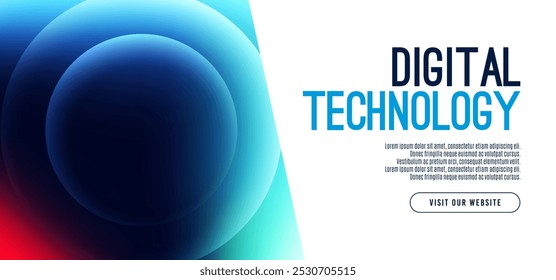 Abstract digital technology futuristic circuit blue green background, Cyber science tech, Innovation communication future, Ai big data, internet network connection, Cloud hi-tech illustration vector