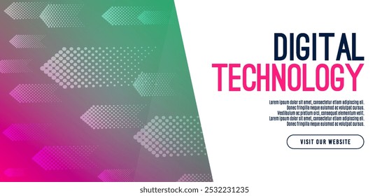 Abstract digital technology futuristic circuit blue green background, Cyber science tech, Innovation communication future, Ai big data, internet network connection, Cloud hi-tech illustration vector