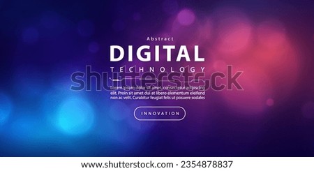 Abstract digital technology futuristic circuit blue pink background, Cyber science tech, Innovation communication future, Ai big data, internet network connection, Cloud hi-tech illustration vector