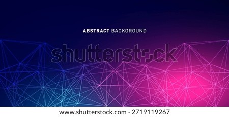 Abstract digital technology futuristic circuit blue pink background, Cyber science tech, Innovation communication future, Ai big data, internet network connection, Cloud hi-tech illustration vector 3d