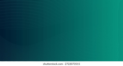 Tecnología digital Abstractas degradado verde y oscuro. Línea blanca con concepto cibernético. Diseño sencillo. Ilustración vectorial. Línea lisa. eps10