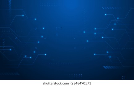 Abstract digital technology with line cyber big data background.abstract lines shiny circuit concept