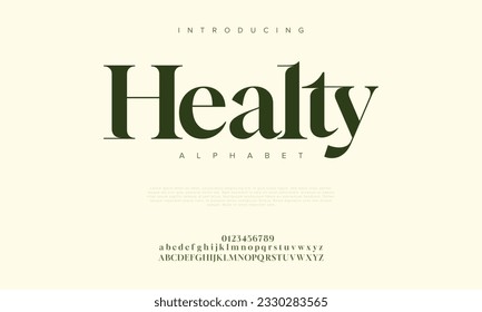 Resumen del alfabeto de fuente del logotipo de la tecnología digital. Fuentes urbanas modernas mínimas para logotipo, marca, etc. Tipografía tipo de letra mayúsculas minúsculas y número. ilustración vectorial
