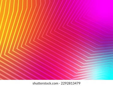 Abstract digital technology modern dynamic line wave cyber background. vector illustration.