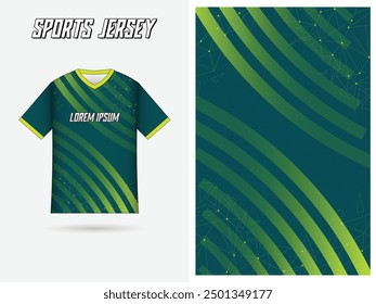 abstract digital technology modern jersey pattern design mockup, with a digital circuit pattern and modern colors