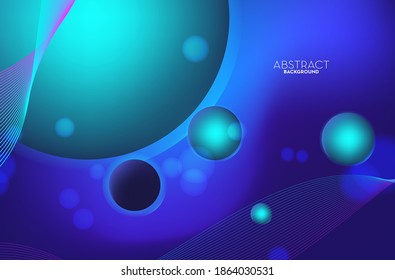 Abstract digital technology, smooth particle wave, big data techno, design concept background and wallpaper, vector eps
