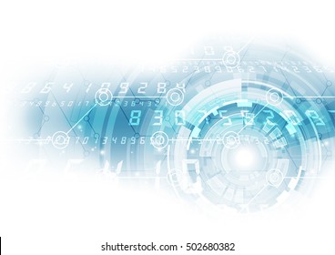 Abstract digital technology. vector background