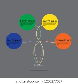 abstract Digital Tree logo designs concept.Digital Technology Growth and Business Success.